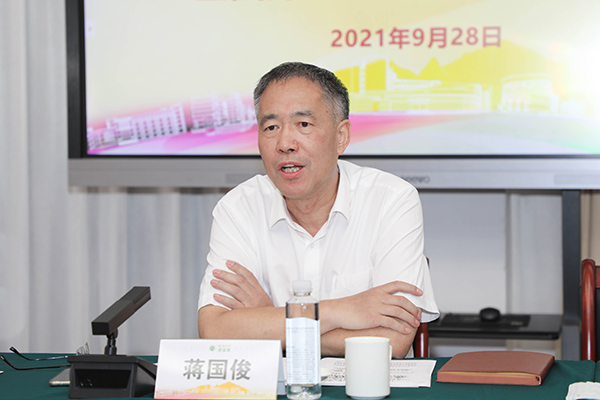 金华市常务副市长林晓峰一行来浙师大调研 进一步深化校地合作战略